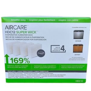 AIRCARE HDC12 Super Wick Humidifier Replacement Filter Essick HD1409 EA1407 NEW